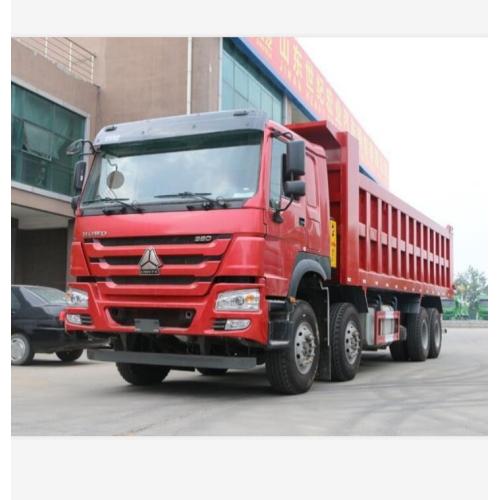 รถบรรทุก Sino Howo 8*4 Dump Truck LHD/RHD