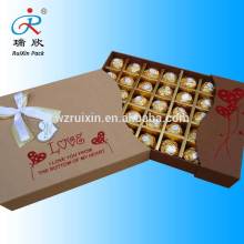 aluminum foil packaging for luxury chocolate wrapper