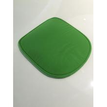 Modern green velvet removable seat cushion