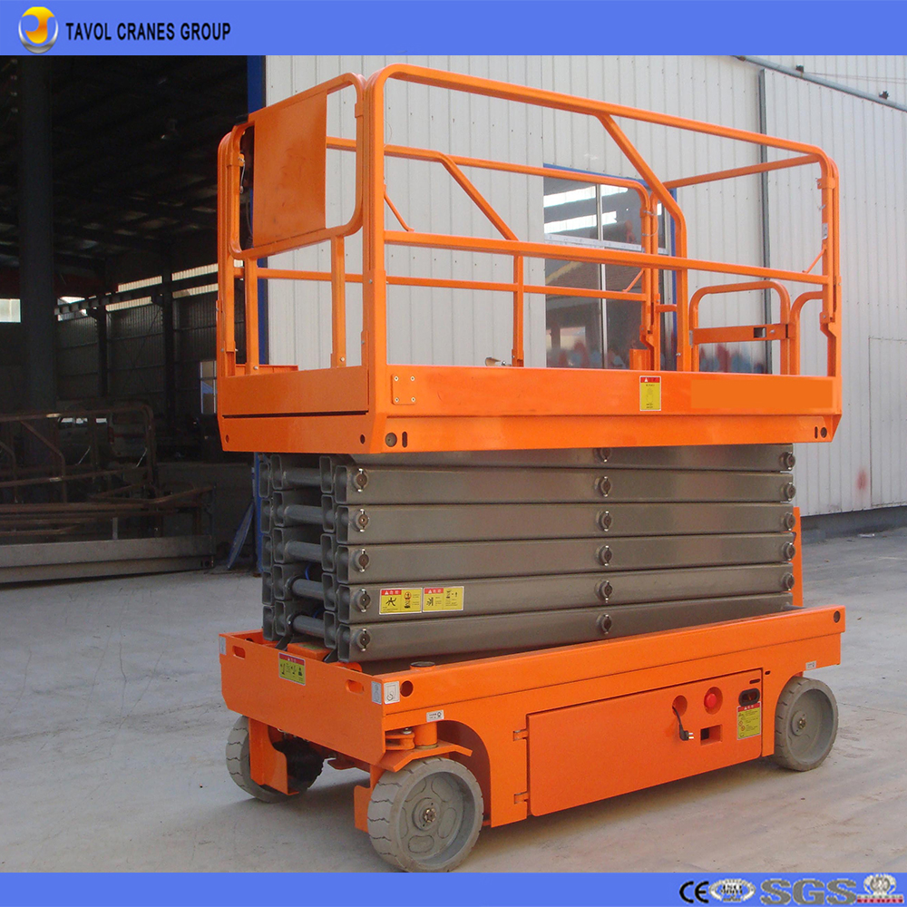 12m hydraulic self-propelled scissor lift