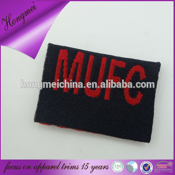 China wholesale woven labels/clothing labels for jeans