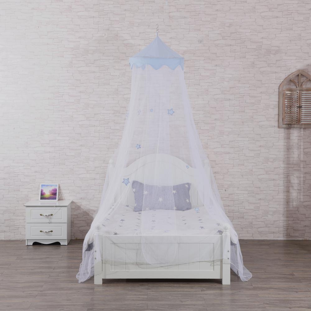 Star Decor Mosquito Nets Girls Hanging Bed Canopy