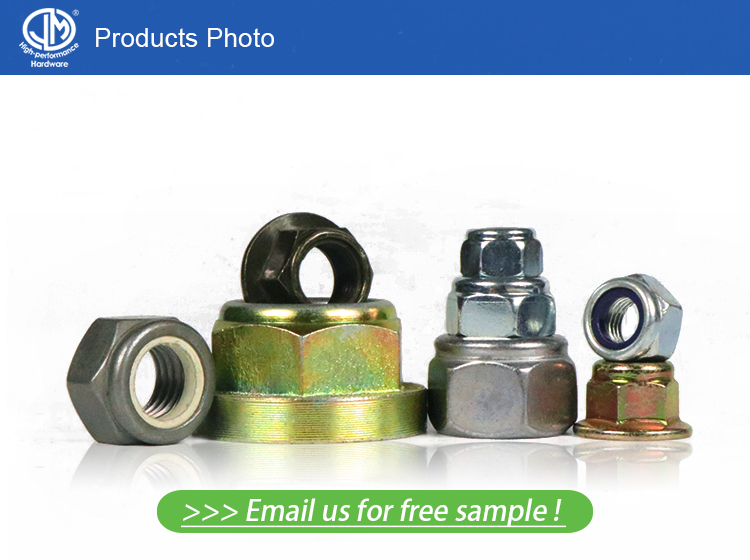 Non-metal lock nut nylon insert lock nut for sale