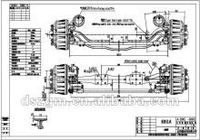Dongfeng Dana front axle
