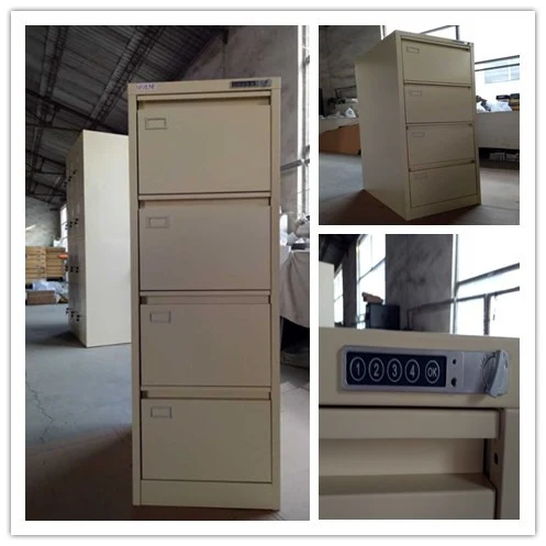 4 Drawers Modern Office Furniture Cheap Cupboard Metal Filing Cabinet