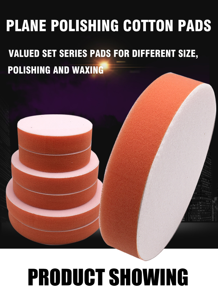 Car Polishing Sponge Pad 3"4"5" Car Polish Foam Pad 100mm125mm 150mm Auto Waxing Sponge Car Polisher Wash Cleaning Tool