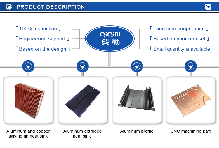 6061 6063 customized T5 extrusion aluminum  profile frame industrial profile