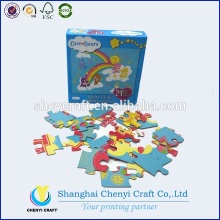 eco-friendly recycled cardboard 3d puzzles for sale
