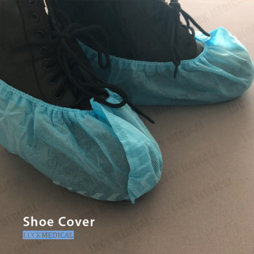 Cubierta de zapato impermeable desechable