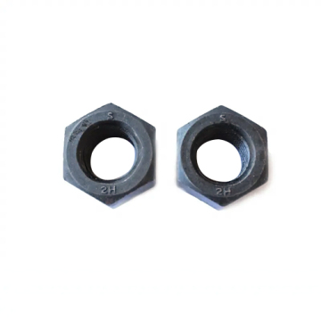 Carbon Steel Black Heavy Hex Structural Nuts