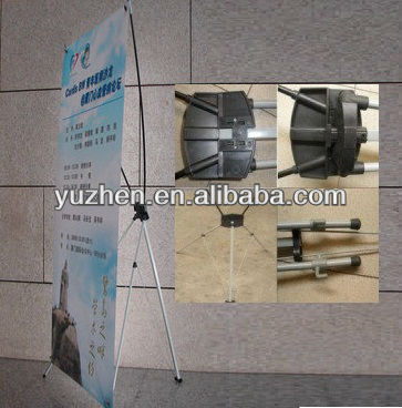 Enhanced Affusion X Frame Banner Stand, Cheap horizontal X Style Outer Banner Stand, Adjustable X Style Banner Stand