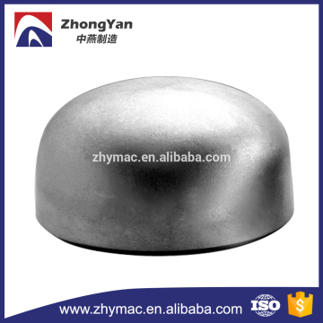 6 inch galvanized pipe cap, carbon steel cap