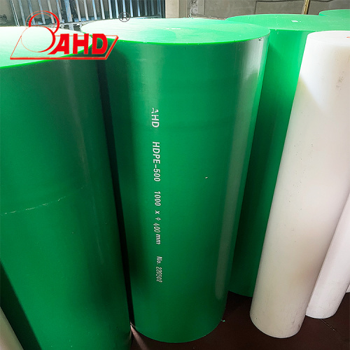 Высокая плотность зеленый 20 мм 50 мм PE HDPE стержень