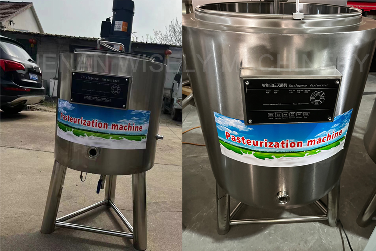 Small Milk Pasteurization Machine Milk Batch Pasteurizer