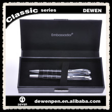 nice heavy metal expensive classical corporate gift pen set