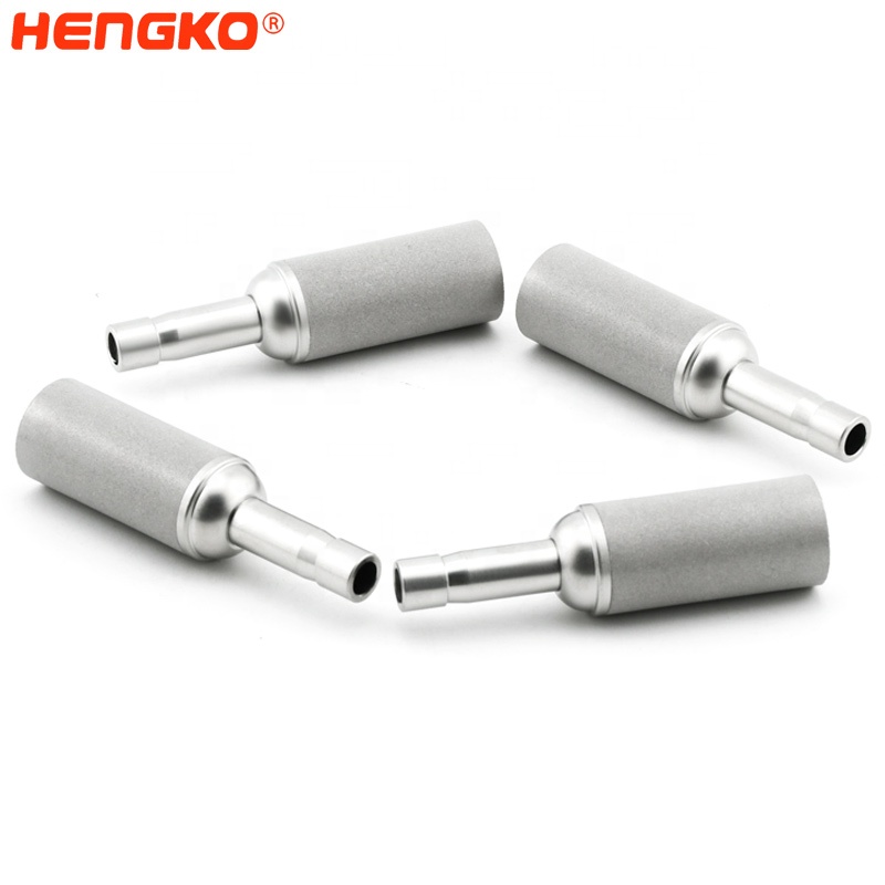 HENGKO 0.5  2  Micron  316 L stainless steel  fast carbonate oxygenation air carbonation diffuser stone for beer brewing