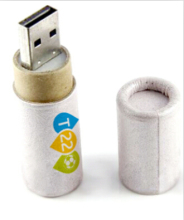 2015 New Fashion Fiber Container USB Flash Drive