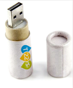 2015 New Fashion Fiber Container USB Flash Drive