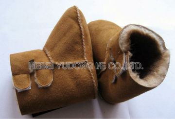 Sheepskin warm baby boots