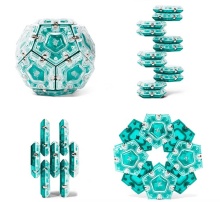 Geode Sphere Magnetic Sensory Fidget Toy Set for Stress Relief