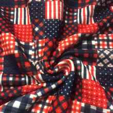 Polyester Double Brushed 4x4 Rib Knit Fabric