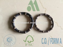 black bamboo curtain rings, beautiful curtain ring, bamboo root rings