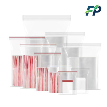 Self sealing bag, transparent bag