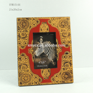 Classical Wooden Decal Picture Frame 4"x6"