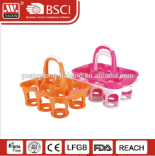 2016 Hot Sale Plastic Beverage Holder With Six Cases For Party Ice Beers