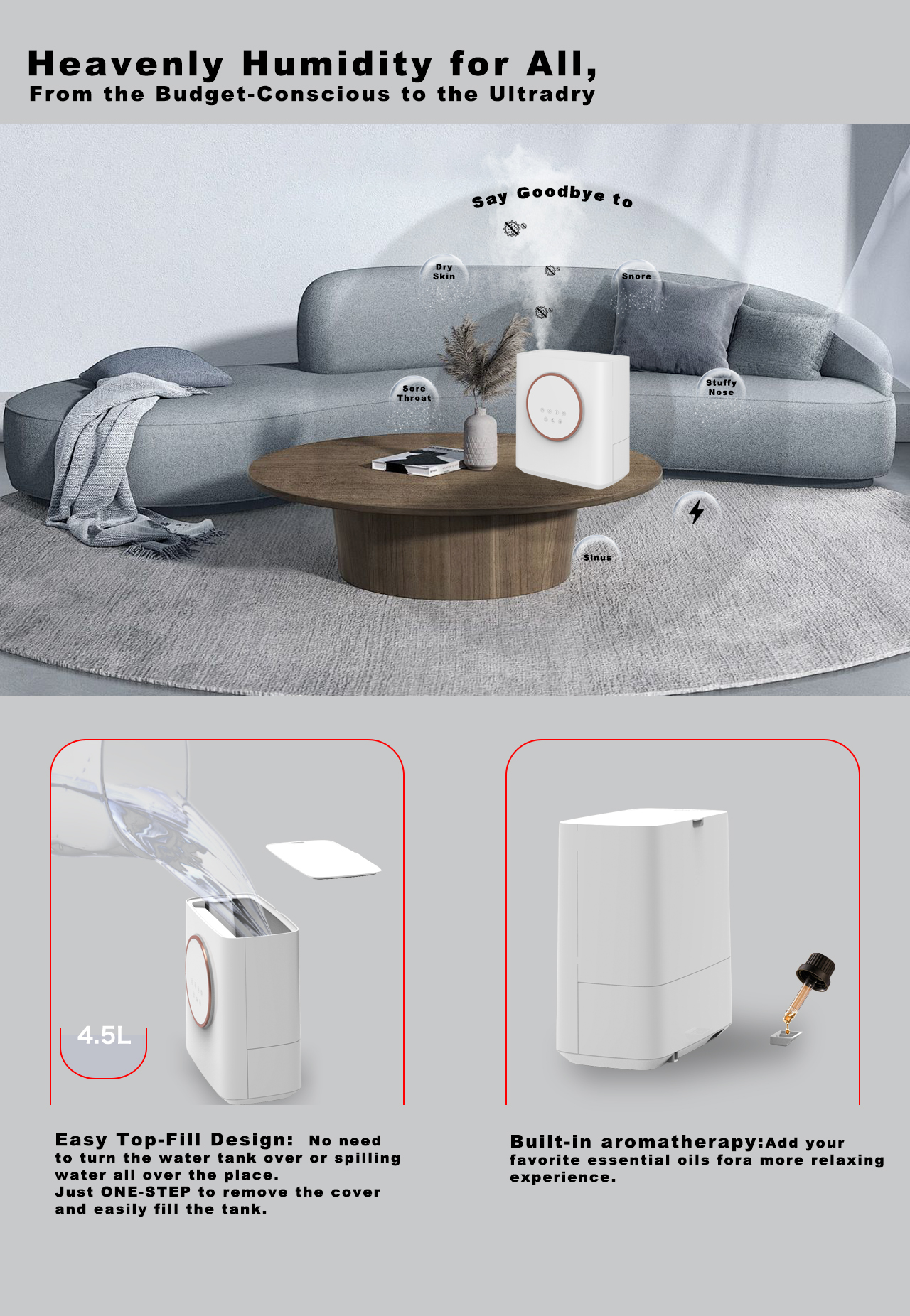 HTJ-2292A Humidifier air HTJ-2292A Humidifier air