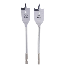 Quick Cutting Flat Spade Drill Bits 6-55mm High Carbon Steel for Woodworking
