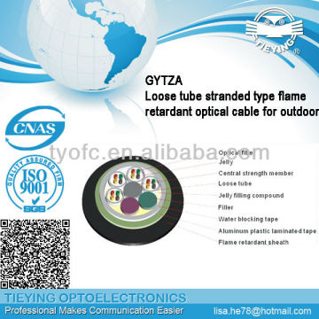 GYTZA 12core Optic fiber cable flame retardant