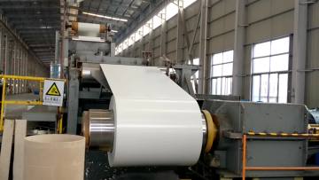 Color coated ppgi ral 9006 galvanized corrugated sheet