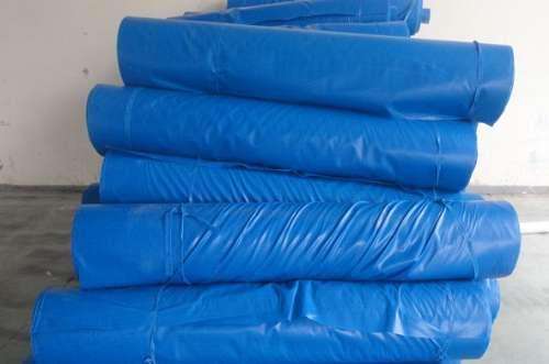 PVC/PE tarpaulin,tent material, waterproof outdoor plastic cover, blue poly tarp, hdpe fabric