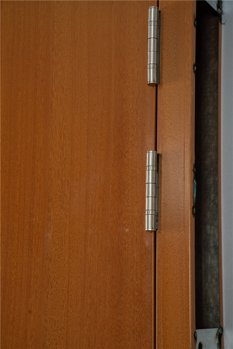 Factory Direct Sale Construction Electrical Room Wood Print Sound Proof Door