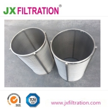 Wedge Wire Screen with Reinforcing Rib