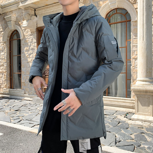 Fashion men's windproof warm cotton-padded coat