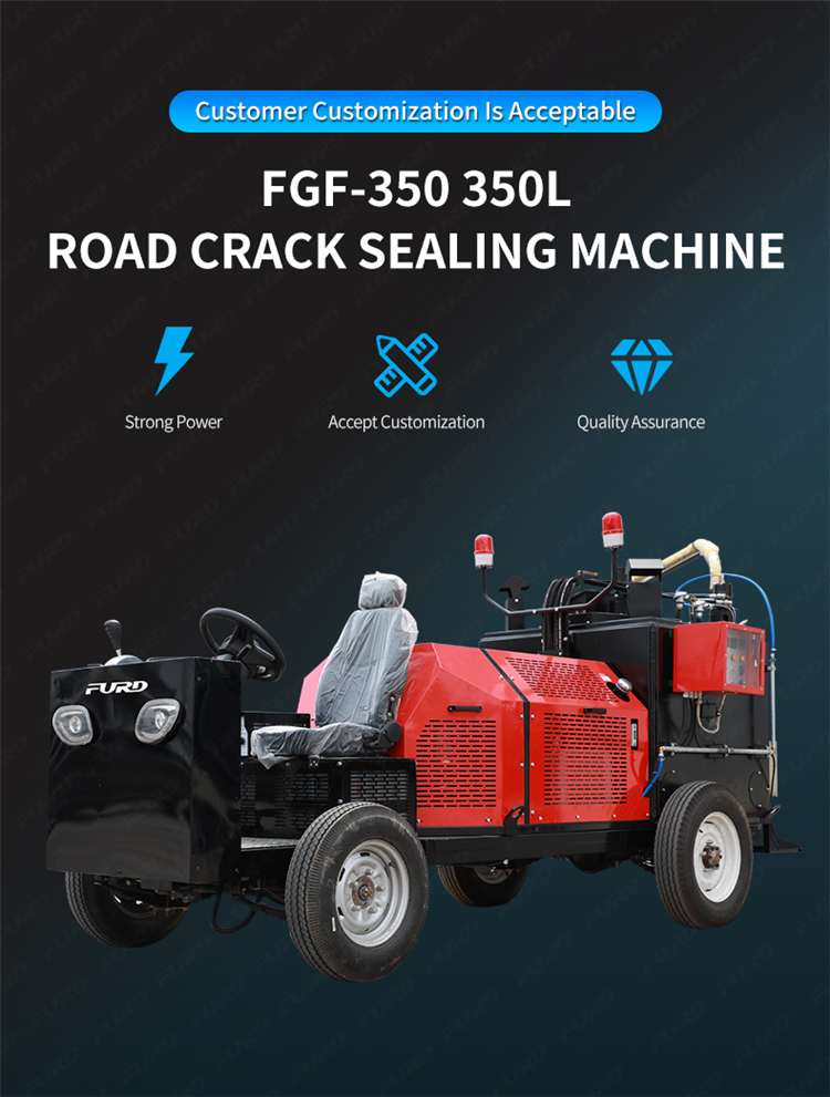 350L road crack sealing machine