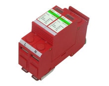 Single Phase Lightning Surge Protector , 220v Surge Protection Device