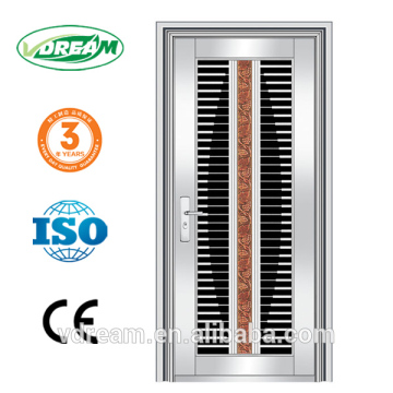 stainless steel door with burglar proof door