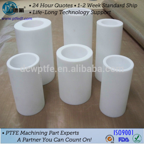 Different kind of pure moulded ptfe tube