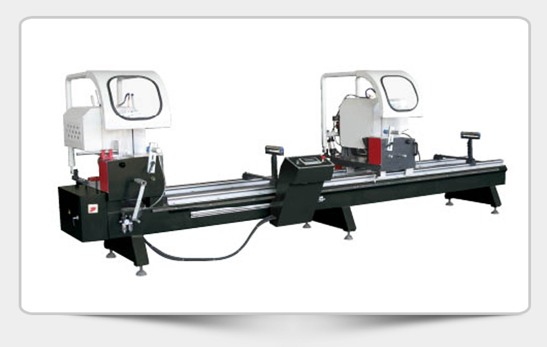 PVC Door Window  Frame  Double Head Precision Cutting Saw Machine