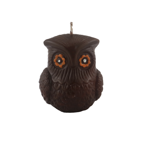 Owl shape party candle