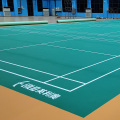 cancha de bádminton cubierta / piso de bádminton