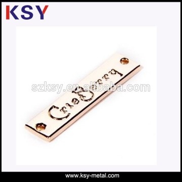 Hot sell custom metal label maker with engraved