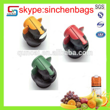 Wine bag in box dispenser plastic butterfly valve