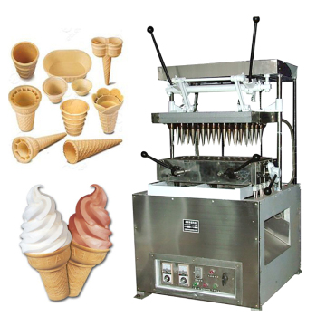3 shapes waffle cone maker