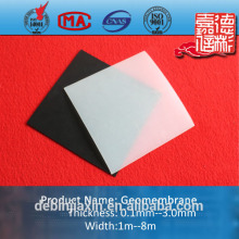 HDPE Geomembrane used for pond/dam/lagoon/landfill liner