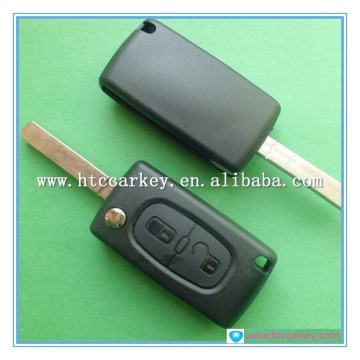 key cover cars factory high quality for peugeot flip key cover