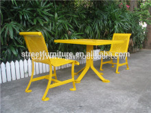 Outdoor table with chairs picnic table metal outdoor table